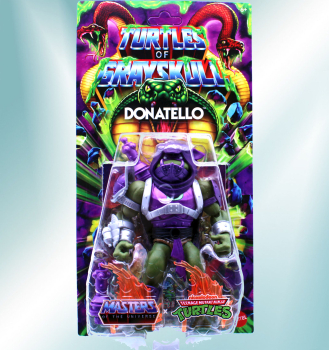 MOTU x TMNT: Turtles of Grayskull Actionfigur Mekaneck 14 cm von Mattel